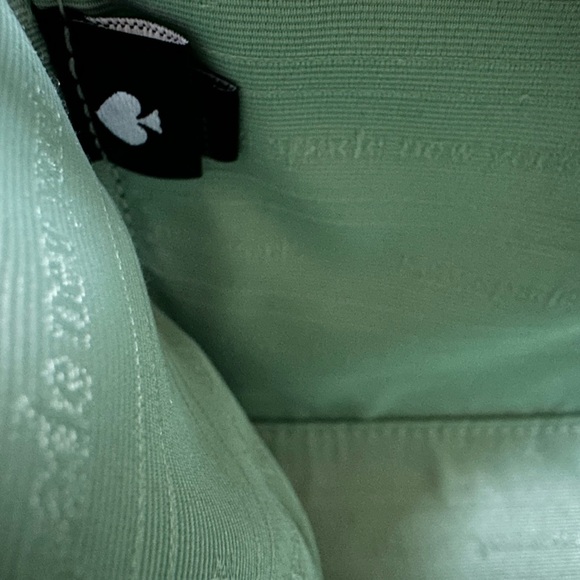 Kate Spade $298 MSRP NWT Spazzolato Small Tote, Pistachio Cream - Picture 14 of 16
